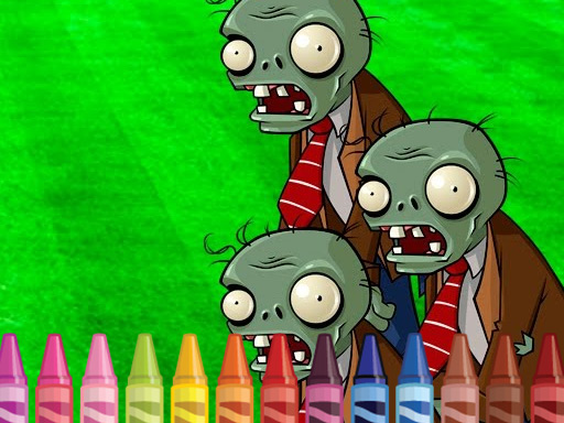 4GameGround - Zombie Coloring Online