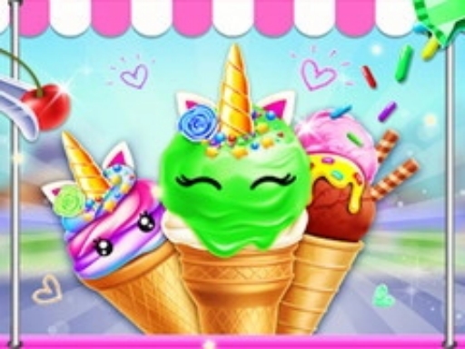 Unicorn Ice Cream Cone Maker Online